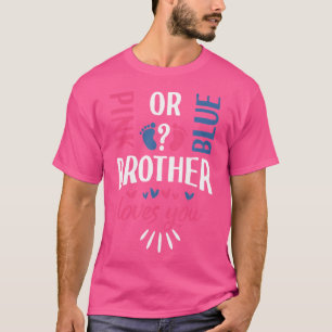Rosa oder blaue Lieben Sie Geschlecht offenbaren P T-Shirt