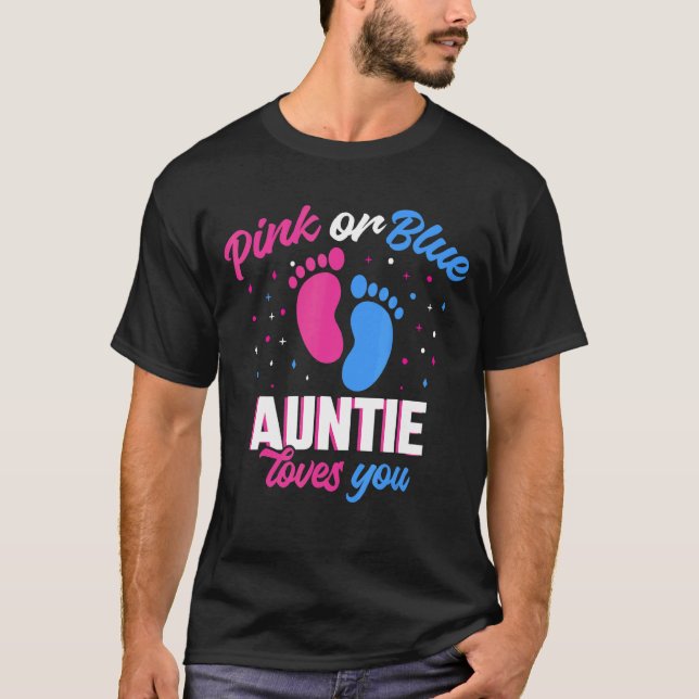 Rosa oder blaue Lieben Sie Geschlecht zeigen 1 T-Shirt (Vorderseite)