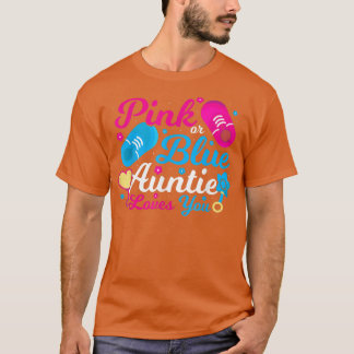 Rosa oder blaue Lieben Sie Geschlecht zeigen Baby  T-Shirt