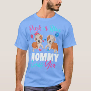 Rosa oder blaue Mami-Lieben, die Sie Hunde erfasse T-Shirt