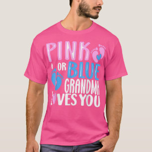 Rosa oder blaue Oma-Lieben, die Ihr Geschlecht off T-Shirt