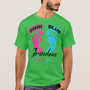 Rosa oder blaue Oma-Lieben, die Ihre Oma-Familie v T-Shirt