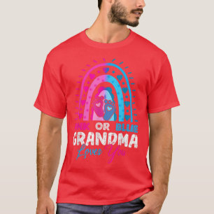 Rosa oder blaue Oma-Lieben Ihr Geschlecht offenbar T-Shirt