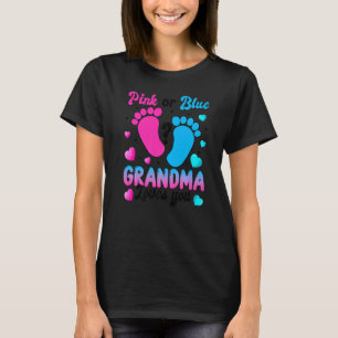 Rosa oder blaue Oma-Lieben Sie Geschlecht Baby Rev T-Shirt