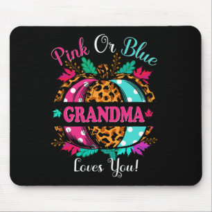 Rosa oder blaue Oma Lieben Sie Leopard Pumpkin Fal Mousepad