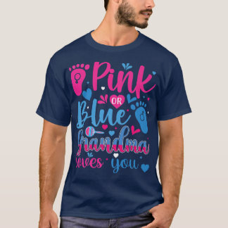 Rosa oder blaue Oma-Lieben YouGender Reveal Appare T-Shirt