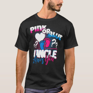 Rosa oder blaue Onkel Lieben, die Sie Geschlechtsv T-Shirt