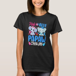 Rosa oder blaue Papa-Lieben, die Sie Geschlecht of T-Shirt