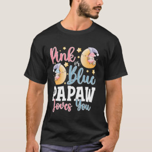 Rosa oder blaue Papaw liebt dich schlafende Kuh Ba T-Shirt