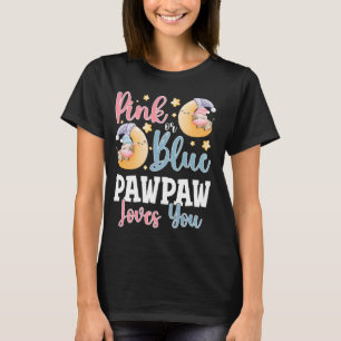 Rosa oder blaue Papaya liebt dich Schlafkuh Baby G T-Shirt