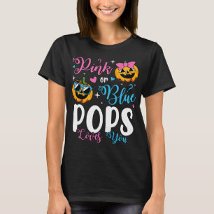 Rosa oder blaue Pop Lieben, die Sie Pumpkin Baby W T-Shirt