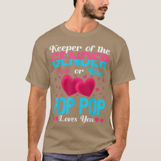 Rosa oder blaue Pop Pop Lieben Sie bewahren Geschl T-Shirt