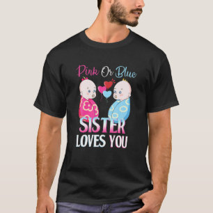Rosa oder blaue Schwanzlappen Lieben, die Sie Gesc T-Shirt