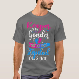 Rosa oder blaue Stepdad-Lieben, bei denen die Gesc T-Shirt