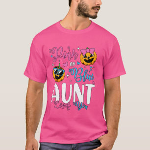Rosa oder blaue Tante-Lieben, die Sie durch Kürbis T-Shirt