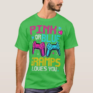 Rosa oder blaues Geschlecht: Videospiel Vater Game T-Shirt