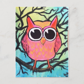Rosa Ohr Postkarte