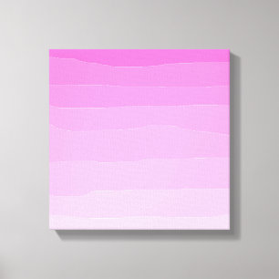 Rosa Ombre Originelle Kunst Leinwanddruck