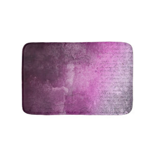 Rosa Omerbraun, gecrackte Textur Badematte