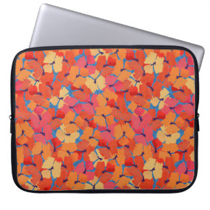Rosa, orange, gelbe Paprika - Laptop-Sieb Laptopschutzhülle