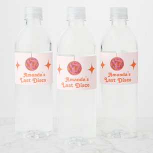 Rosa Orange Groovy Letzte Disco Junggesellinnenabs