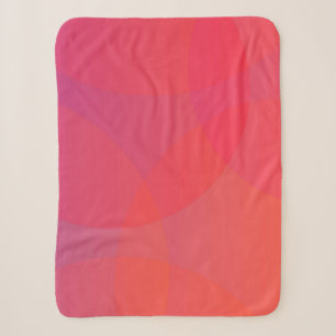Rosa, orange, modern, einfach, cool, trendig sherpadecke