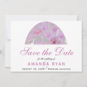 Rosa Orchid Blume Save The Date