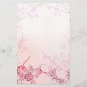 Rosa-Orchid-Hochzeit Briefpapier