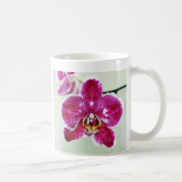 Rosa Orchidee Kaffeetasse