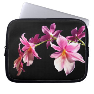 Rosa Orchidee Laptopschutzhülle