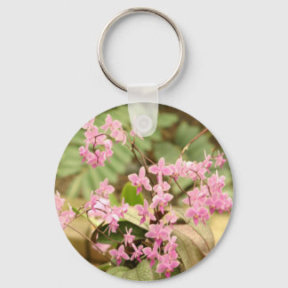 Rosa Orchidee Schlüsselanhänger