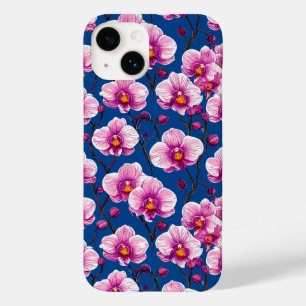 Rosa Orchideen Elegantes Blumen Weibliches Design Case-Mate iPhone 14 Hülle