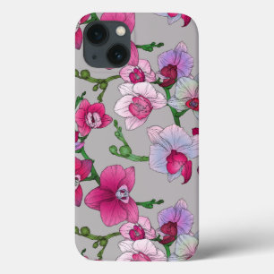 Rosa Orchideen im Blut Case-Mate iPhone Hülle