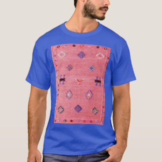 Rosa orientalischer traditioneller marokkanischer  T-Shirt