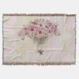 Rosa Osteospernum Decke