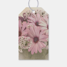 Rosa Osteospernum Geschenkanhänger