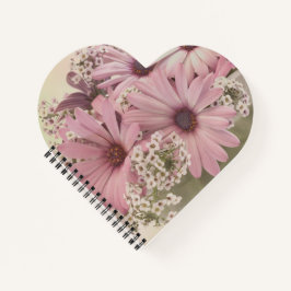 Rosa Osteospernum Notizbuch