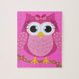 Rosa Owl Designgeschenke