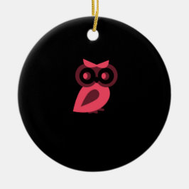 Rosa Owl Ornament