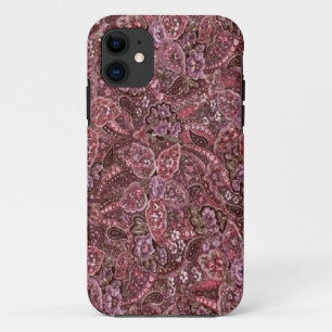 Rosa Paisley-Druck iPhone 5 Hülle