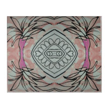 Rosa Palme Abstrakt 2