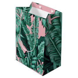 Rosa Palme Mittlere Geschenktüte