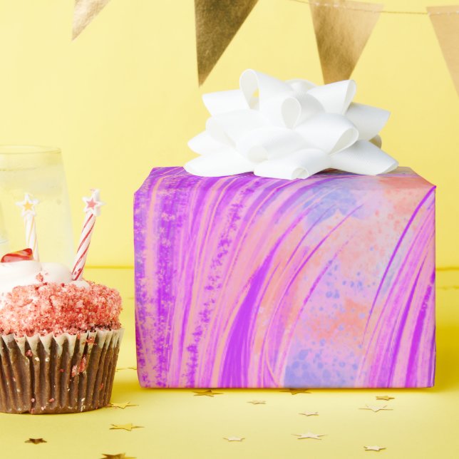 Rosa Parade Geschenkpapier (Geburtstagsparty)
