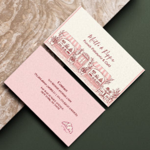 Rosa Pariser Patisserie Visitenkarte
