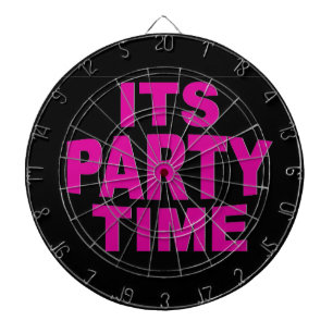 Rosa Party Dartscheibe