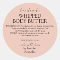 Rosa Pastell Handcreme aus eigener Herstellung Bio