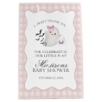 Rosa Pastell Kleine Boo-Geist Baby Shower Geschenk