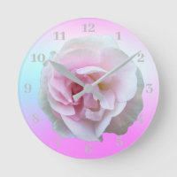 Rosa Pastell Lila Ombre