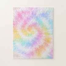 Rosa Pastell-Tie-Dye Girly Chic