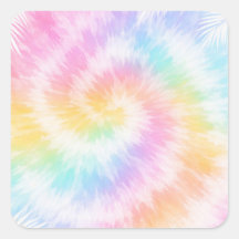 Rosa Pastell-Tie-Dye Mädchenhaft Chic             